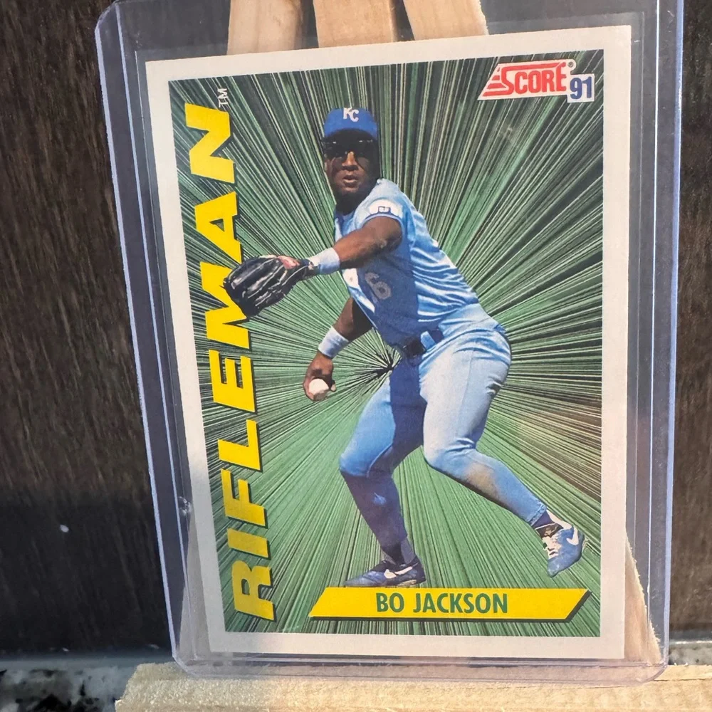 Bo Jackson Vintage Baseball Card Lot – Donruss, Topps, Score, 9 cards - Picture 13 of 15